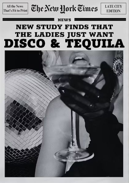 Disco And Tequila, Disco Tequila, Disco Poster, Styl Grunge, Dorm Posters, Vintage Poster Art, Art Collage Wall, Picture Collage, Room Posters