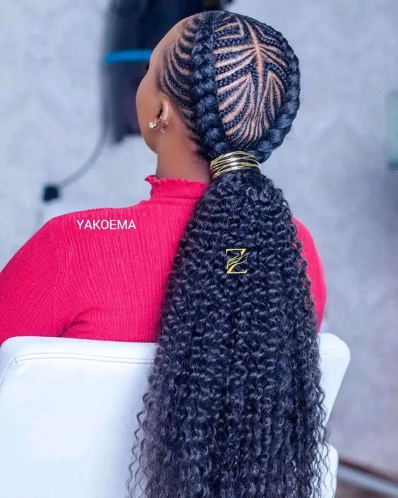 20 Goddess Cornrows Styles: Unveiling Timeless Braids for Every Occasion 16 Goddess Cornrows, Yakoema Fashion, Cornrows Natural, Latest Hair Braids, Cornrows Natural Hair, Cornrow Ponytail, Bob Braids Hairstyles, Hairstyles For Ladies, Braided Hairstyles For Black Women Cornrows