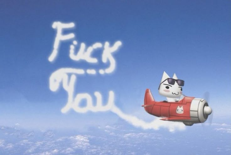 a cat is flying in an airplane with the words flickr you