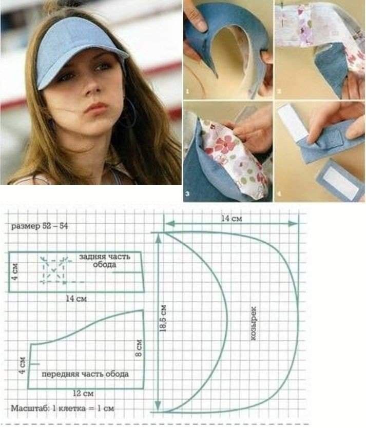 the instructions to make a headband with fabric