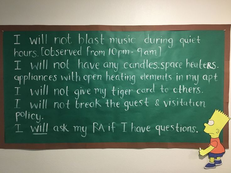 a green chalk board with writing on it