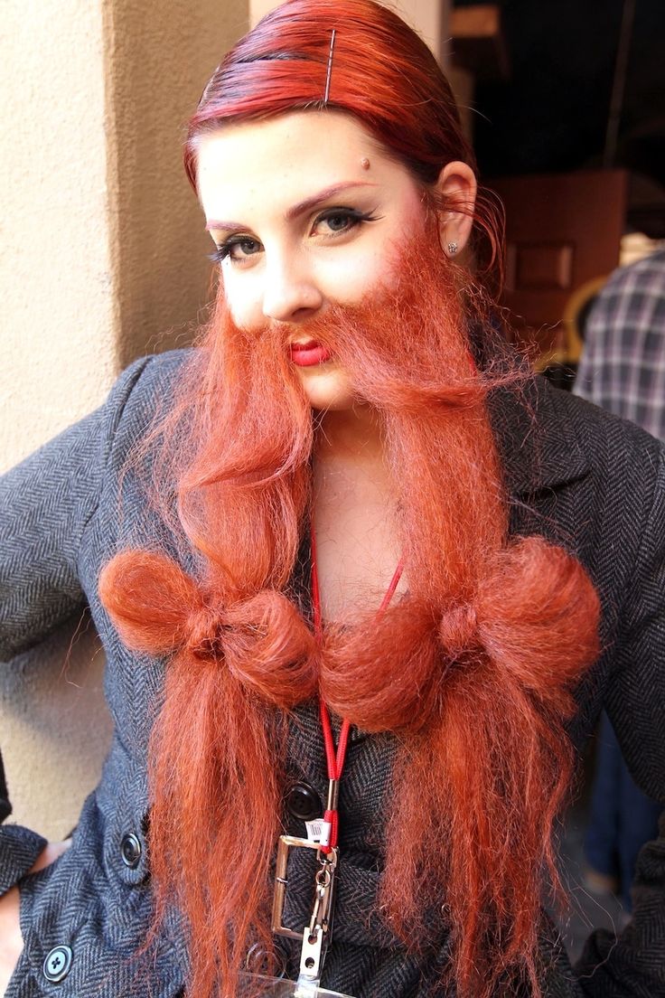 Another beautiful bearded lady for you on his most special of days, Mother's… Mustache Tutorial, Makeup Mustache, Mustache Makeup, Bearded Lady Costume, Mario Mustache, Mustache Diy, Beard Competition, Fake Mustache, Beard Costume