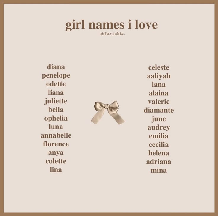 Names I Love, Southern Baby Names, Unique Girl Names, Unisex Baby Names, Best Character Names, Baby Name List, Aesthetic Names, Names Unique, Pretty Names