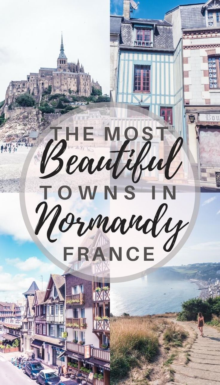 the most beautiful towns in normandy france