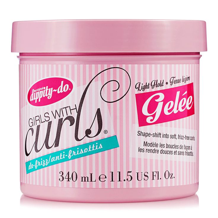 Dippity-Do Girls with Curls Curl Shaping Gelee (11.5 oz.) - NaturallyCurly Scalp Braids, Long Box Braids, Curly Girl Method, Short Wavy Hair, Short Wavy, Types Of Curls, Styling Gel, Curly Hair Care, Frizz Free