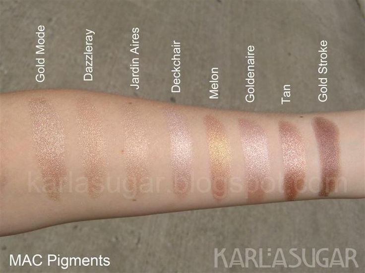 Mac Pigment Swatches, Mac Makeup Looks, Mac Cosmetics Eyeshadow, Mac Pigment, Tom Ford Makeup, Makeup And Beauty Blog, Mac Eyeshadow, Makeup To Buy, Makeup Swatches