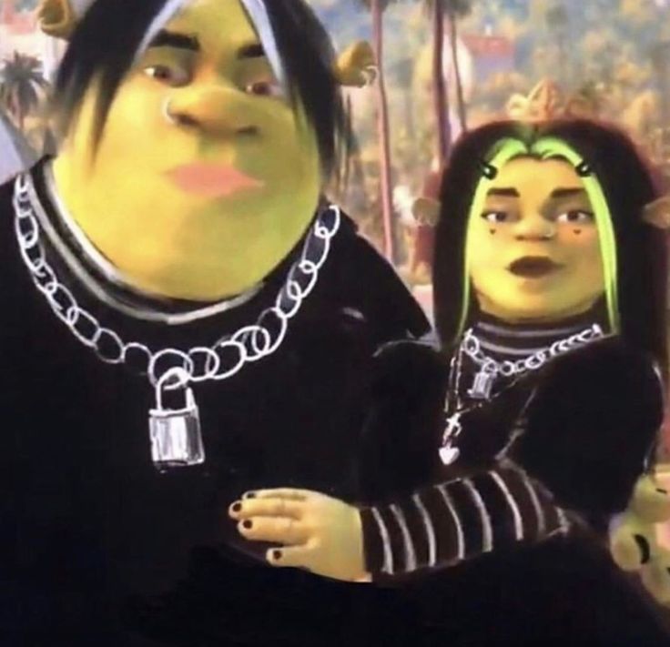 an animated image of two people with chains around their necks, and the caption reads'el esoqui vose gueria bosonaro