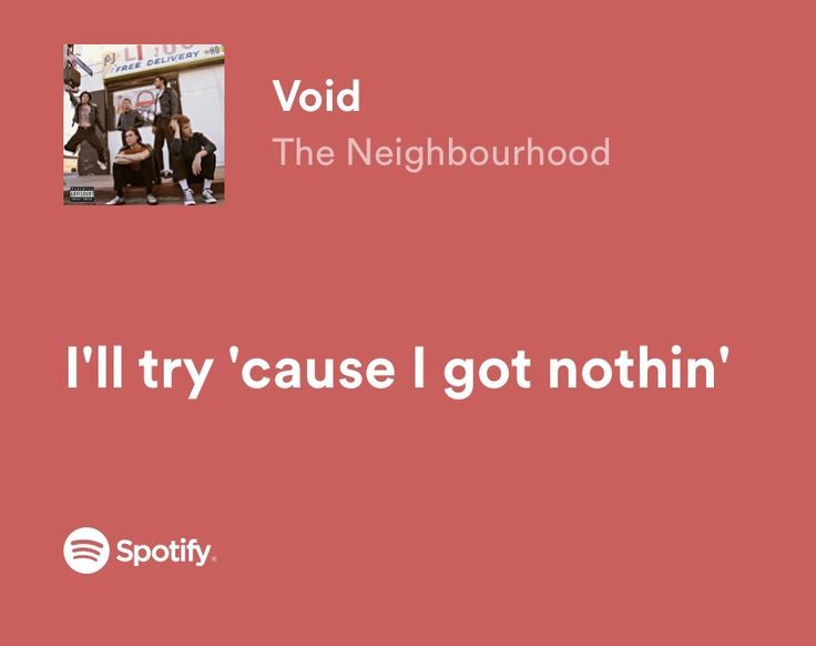 the neighbourhood'i'll try cause i got nothing'album on spotify