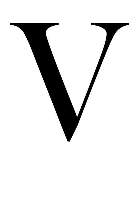 the letter v is made up of two black letters, one in the shape of a v