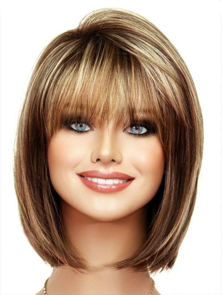 Mid Length Hair With Bangs, Noriko Wigs, Bangs Color, Wigs Bob, Bob Hairstyles With Bangs, Bangs With Medium Hair, Bob Haircut With Bangs, Haircuts For Medium Hair, Color Chocolate