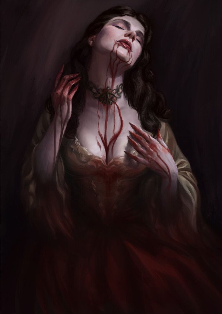 Vampire Art, Ethereal Art, The Favourite, Gothic Art, Horror Art, Dark Fantasy Art, Pretty Art, Dark Art, Dark Aesthetic