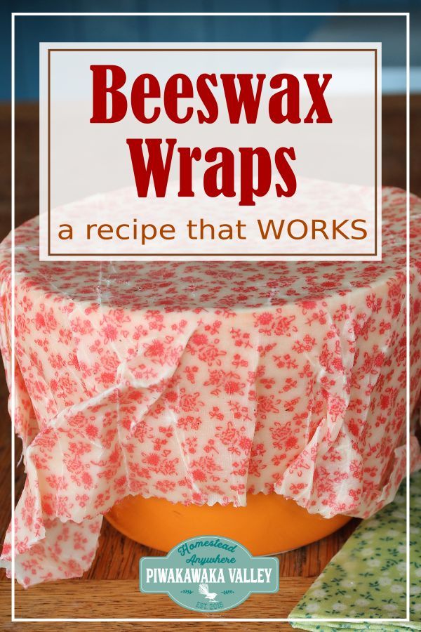 beeswax wraps on top of a table with the words beeswax wraps above it