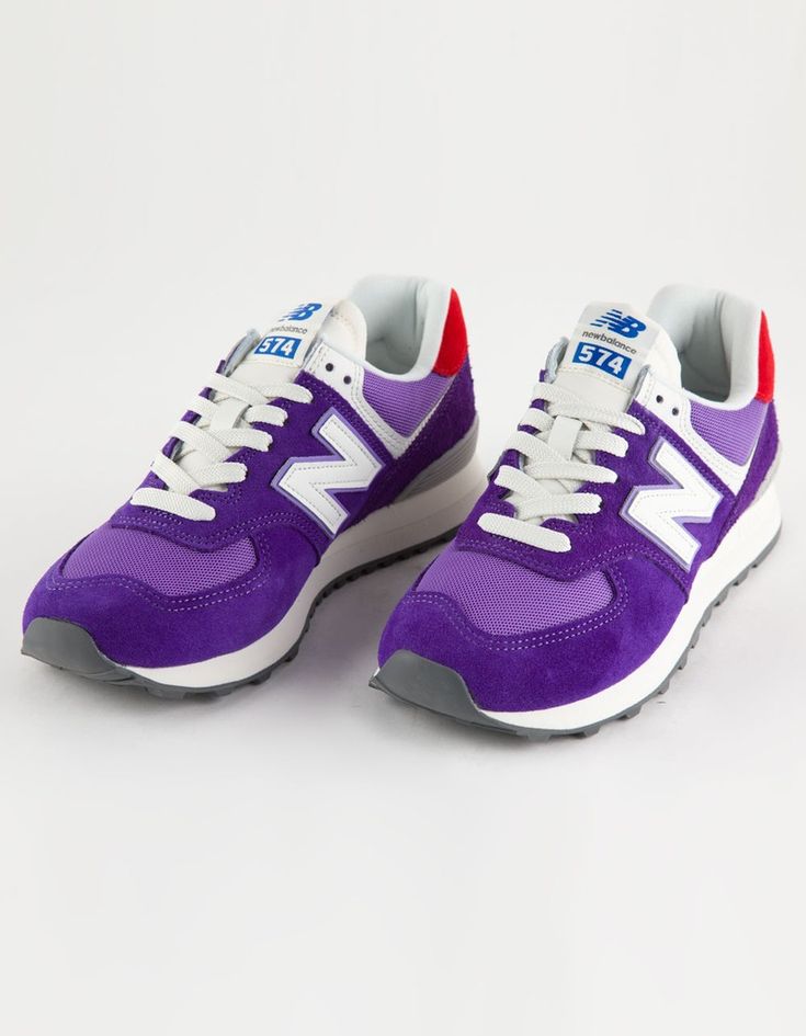 NEW BALANCE 574 Womens Shoes - PURPLE | Tillys New Balance Shoes Purple, New Balance Purple Running Shoes With Cushioned Footbed, New Balance Purple Running Shoes For Jogging, Purple New Balance Sneakers For Jogging, Luxury Purple New Balance Sneakers, New Balance Purple Sports Sneakers, New Balance 574 Womens, Nb Shoes, Women's Bags By Style