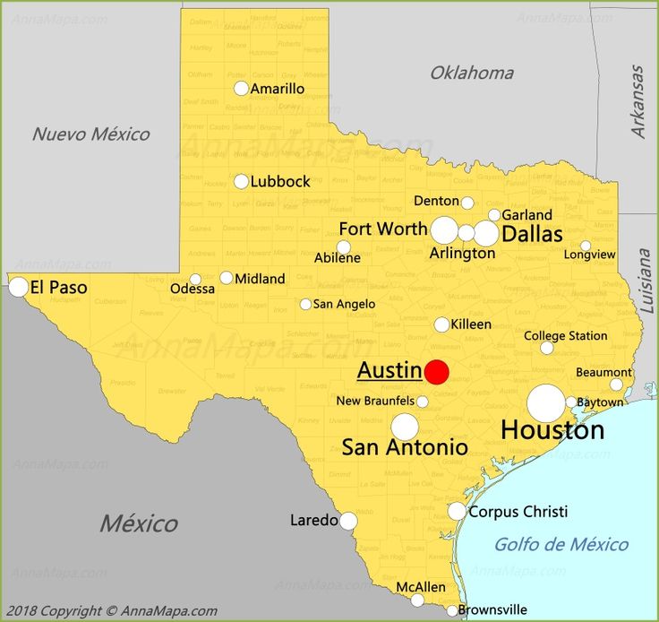 Álbumes 104+ Foto Mapa De Texas Con Ciudades Y Pueblos Alta Definición ...