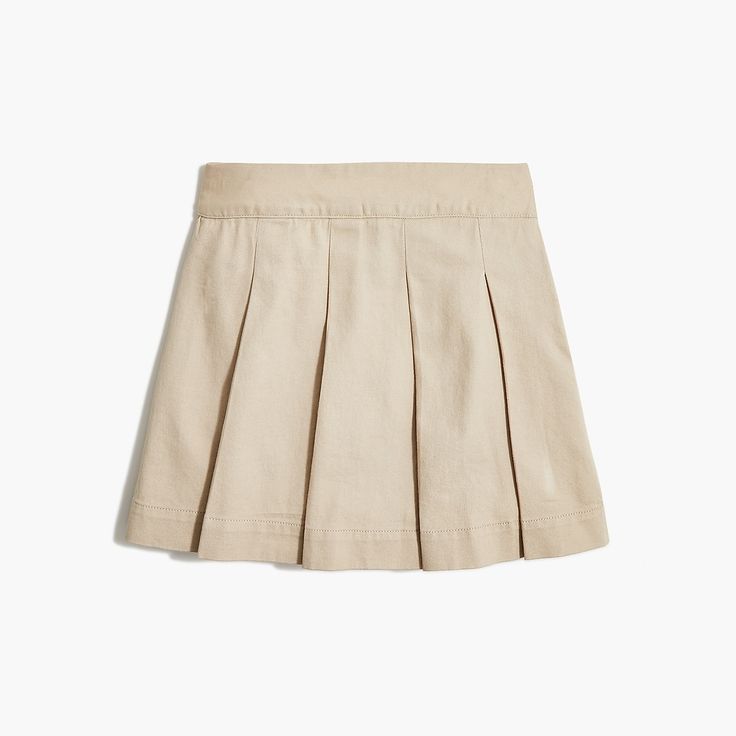 Mini Cotton Skort For Spring, Cotton Mini Skort For Spring, Trendy Cotton Skirt For School, Cotton Mini Length Skort, Spring Mini-length Cotton Skort, Cotton Bottoms With Elastic Waistband For School, Cotton Pleated Skort For School Uniform, School Uniform Mini Skirt For Summer, Cotton Pleated Tennis Skirt