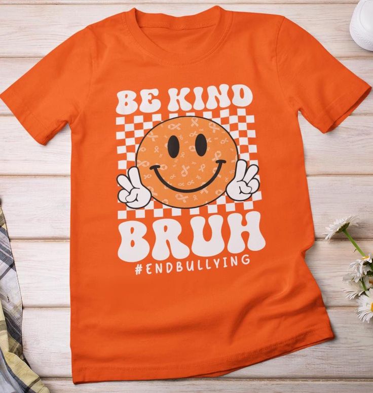 Be kind shirt. Be kind shirt for women. Be kind shirt for men. Kindness shirt. Kindness cute shirt. Kindness lovers shirt. Unity day shirt. End bullying cute shirt. Be Kind Bruh End Bullying shirt. Be kind bruh shirt.  Kindness cool design. Suitable outfit for women, men, girls, boys on holiday, birthday.  🌟 Welcome to SOUQUSA4U! We're excited to bring you premium, ethically crafted cotton T-shirts designed for both comfort and style. Every shirt is made with care and attention to detail, tailored just for you. 📏 PRODUCT INFORMATION & SIZING: Please refer to the Size chart in the images above to find your perfect fit. 🛒 HOW TO PLACE YOUR ORDER: Choose your preferred T-shirt size and color. Select the quantity you want. Click "Add to Cart." For multiple items, simply return to the listin Bruh Shirt, Unity Day, Face Smile, Be Kind Shirt, Kindness Shirt, Design Cool, Kindness Shirts, Cute Shirt, Holiday Birthday