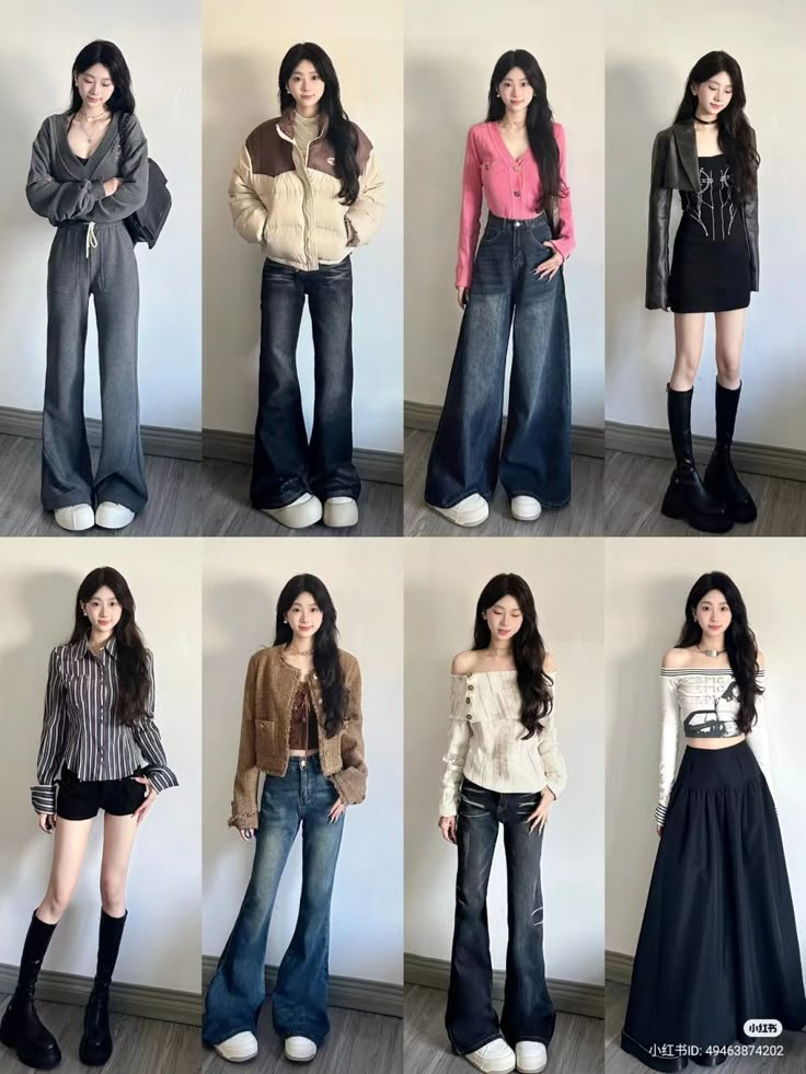 First Date Outfit Casual, Dallas Outfit, Korean Street Wear, Kawaii Outfit Ideas, Simple Casual Outfits, Simple Style Outfits, Wardrobe Makeover, Edgy Aesthetic, Tomboy Style Outfits