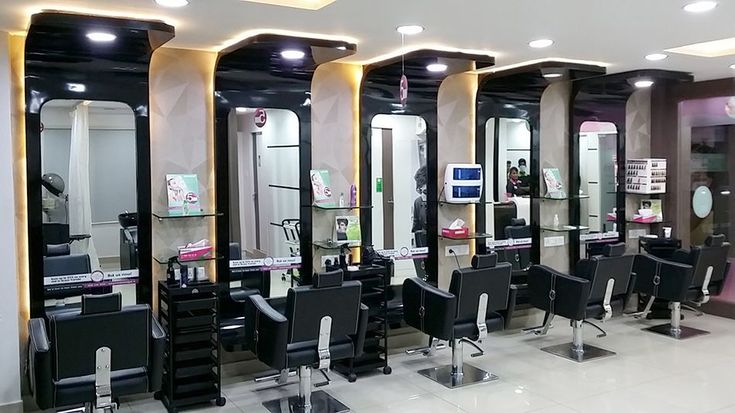 the salon is clean and ready for customers to use