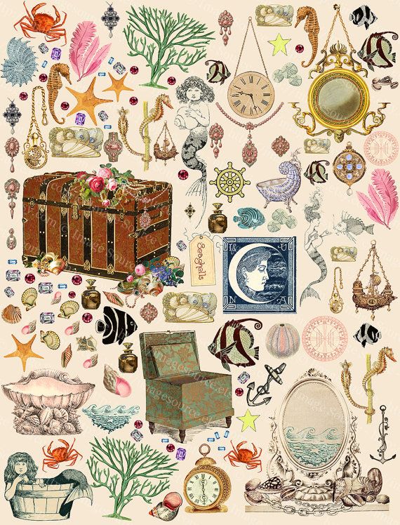 an image of various items that are in the shape of a wall hanging ornament