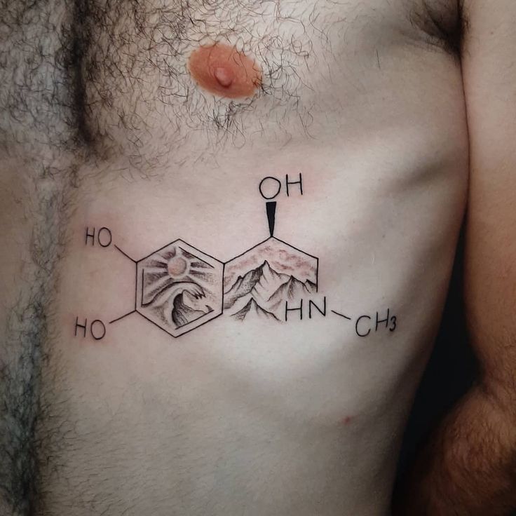 Chemistry Tattoo, chemistry tattoo sleeve, chemistry tattoo fails, chemistry tattoo dopamine, chemistry tattoo chest, organic chemistry tattoo, body chemistry tattoo, organic chemistry tattoo ideas, love chemistry tattoo, morbid chemistry tattoo, popular chemistry tattoo, minimalist chemistry tattoo, happiness chemistry tattoo, coffee chemistry tattoo, best chemistry tattoo #chemistrytattoo #organicchemistrytattoo #chemistry #organicchemistry #minimaltattoo #illustrativetattoo Organic Chemistry Tattoo Ideas, Chemical Tattoo Ideas, Science Tattoos Chemistry, Oxygen Tattoo, Environment Tattoo, Chemistry Tattoos, Neurodivergent Tattoo, Chemistry Tattoo Ideas, Chemical Structure Tattoo