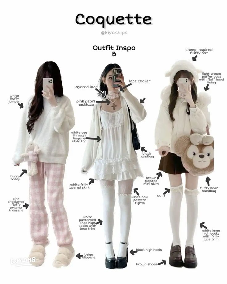 guide to being coquette 🕯️ | Gallery posted by ikra ୧ ‧₊˚ ⋅ | Lemon8 Closet Clothing, Coquette Outfit, Really Cute Outfits, Kawaii Clothes, Girly Outfits, Kawaii Fashion, Cute Casual Outfits, Cute Fashion, Aesthetic Clothes