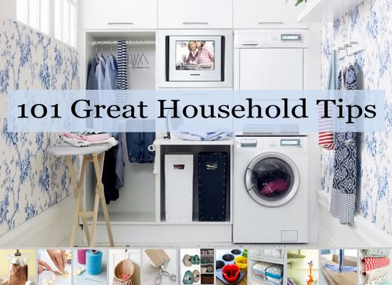 a collage of photos with the words how to create a great household laundry room