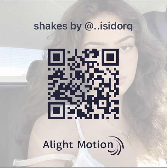 a woman sitting in the back seat of a car with a qr code on it