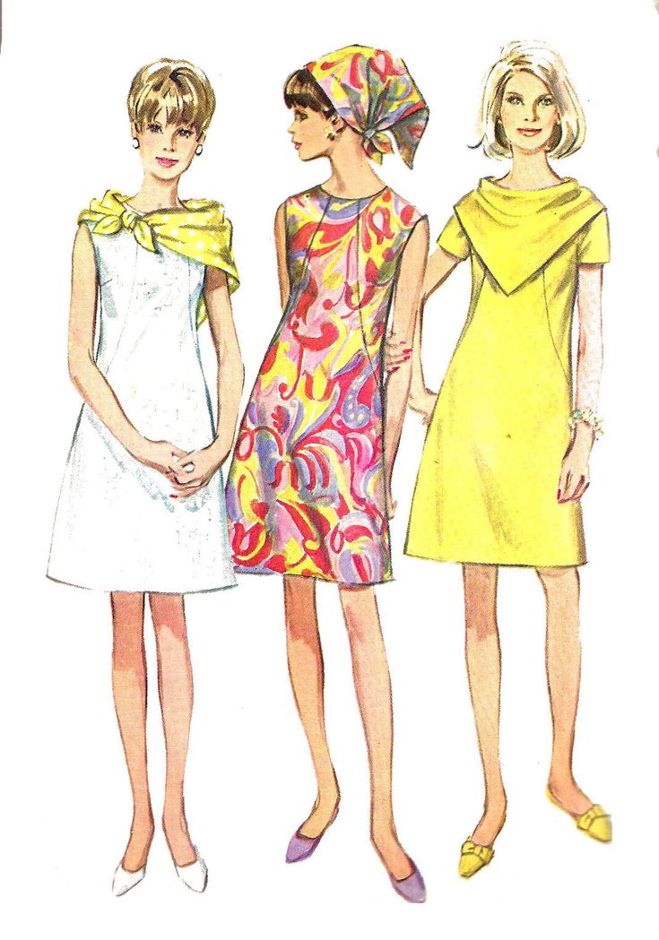 1960s Dress Pattern Mod Collarless Triangular Scarf Simplicity 7469 Vintage Sewing Women's Misses Size 12 Bust 34 by SelmaLee on Etsy Mod Dress Pattern, Dress Pattern Simplicity, 1960s Mod Dress, Simplicity Patterns Dresses, Simplicity Patterns Vintage, Patron Vintage, Vintage Dress Patterns, Dress Making Patterns, Motif Vintage