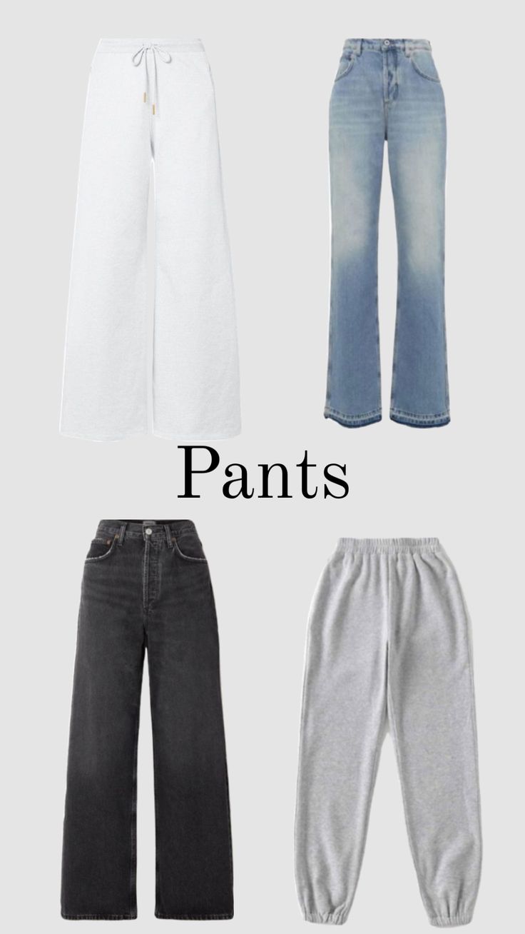 Vanilla girl pants Clean Girl Pants, Vanilla Girl Capsule Wardrobe, Vanilla Girl Wardrobe, Vinella Girl Outfits, Outfit Ideas Vanilla Girl, Vanilla Girl Clothes, Vanilla Girl Aesthetic Outfits, Brandy Melville Wide Leg Sweatpants, Priscilla Pants Brandy Melville