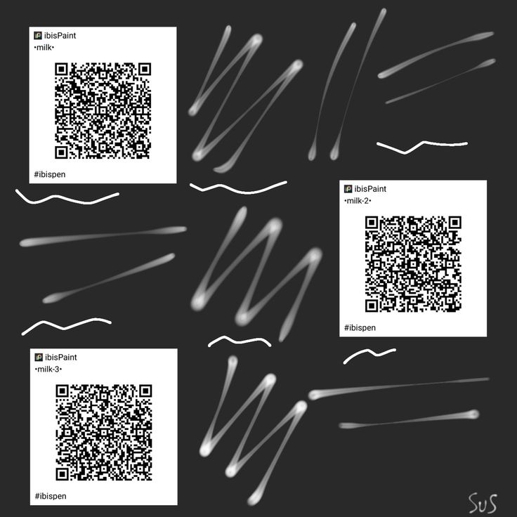 the qr code has been changed to include an image of water waves and lines