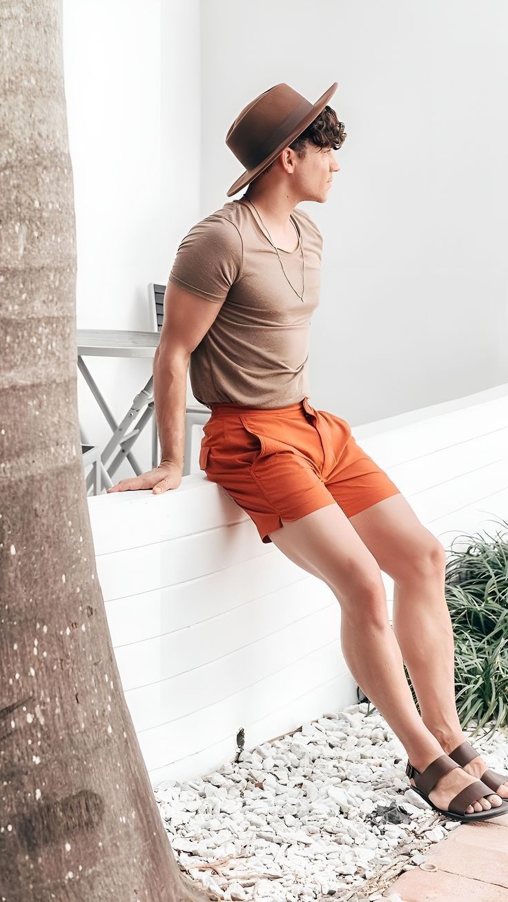 Justin Livingston, Mens Shorts Outfits, Mens Summer Outfits, Mens Casual Outfits Summer, Gay Fashion, Men Fashion Casual Outfits, Summer Outfits Men, Mens Fashion Summer, Livingston