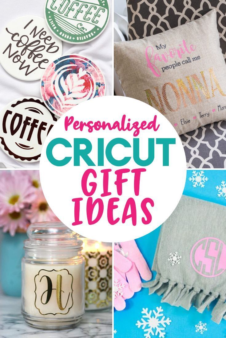 personalized cricut gift ideas