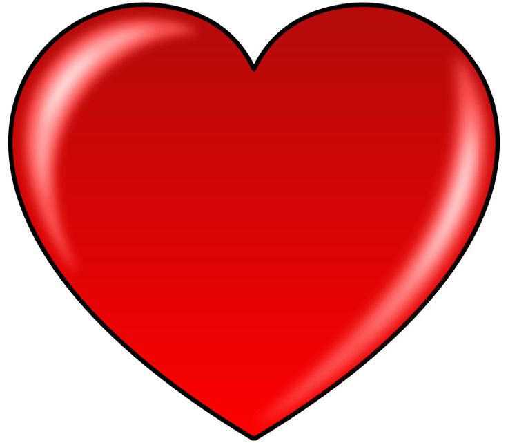 a red heart shaped object on a white background