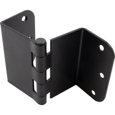 an image of a black wall mounted bracket