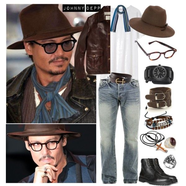 Johnny Depp Look, created by coraline-marie on Polyvore Johnny Depp Fashion Style, Johnny Depp Inspired Outfits, Johnny Depp Style For Women, Johnny Depp Outfits Ideas, Vampires Outfit, Johnny Depp Style Clothes, Johnny Depp Outfits, Johnny Depp Fashion, Tom Outfit