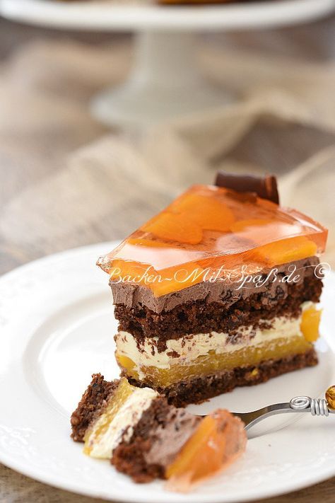 a piece of cake sitting on top of a white plate