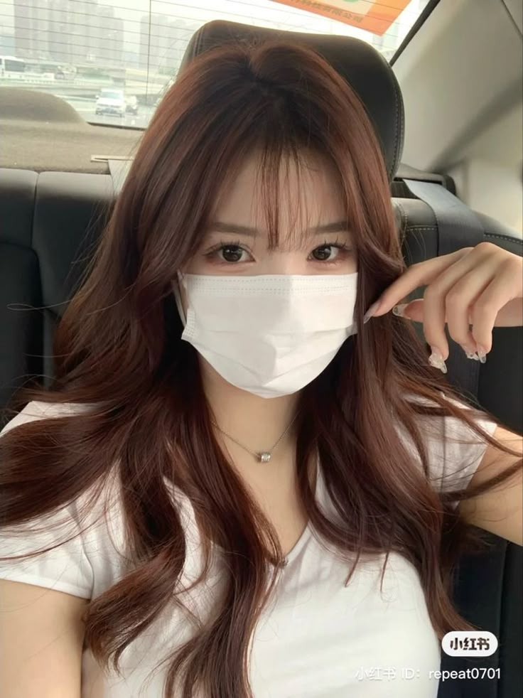 Korea Hair Color, Korean Hair Dye, Asian Hair Dye, Brown Hair Korean, Coffee Hair Dye, Orange Brown Hair, Hair Color For Tan Skin, Coffee Brown Hair, Warm Brown Hair