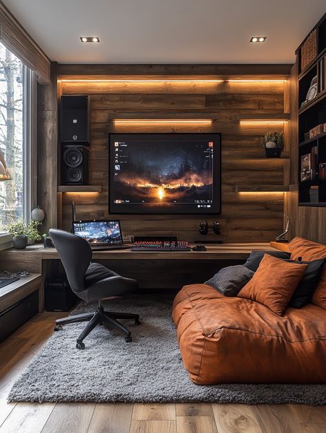 #BEAUTY, #RELATIONSHIPS #Fashion #Animals #Outfits #Winter Outfits #Animals# Gaming Room Setup Living Room, Farmhouse Gaming Room, Modern Minimalist Game Room, Couples Gaming Room Setup Modern, Bedroom Inspirations Gaming, Library And Gaming Room, Gaming Room With Tv, Classy Gaming Room, Loft Gaming Room