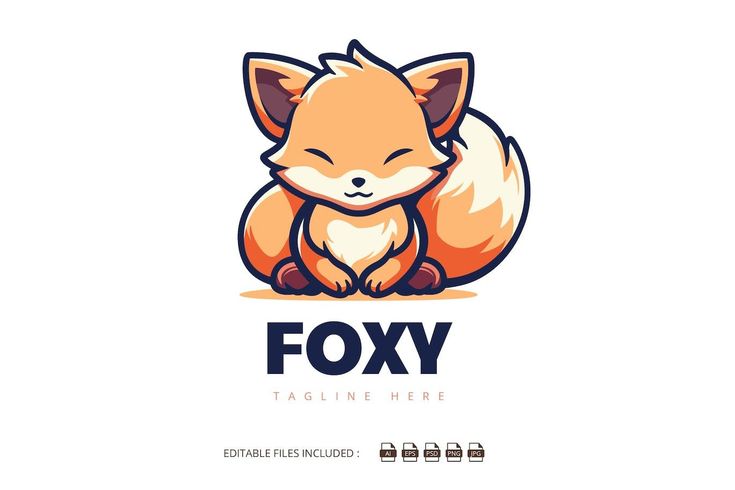 Foxy Logo Cosmetics Logo, Cosmetic Logo, Vector Logo, Design Inspiration, ? Logo, Design, Logos