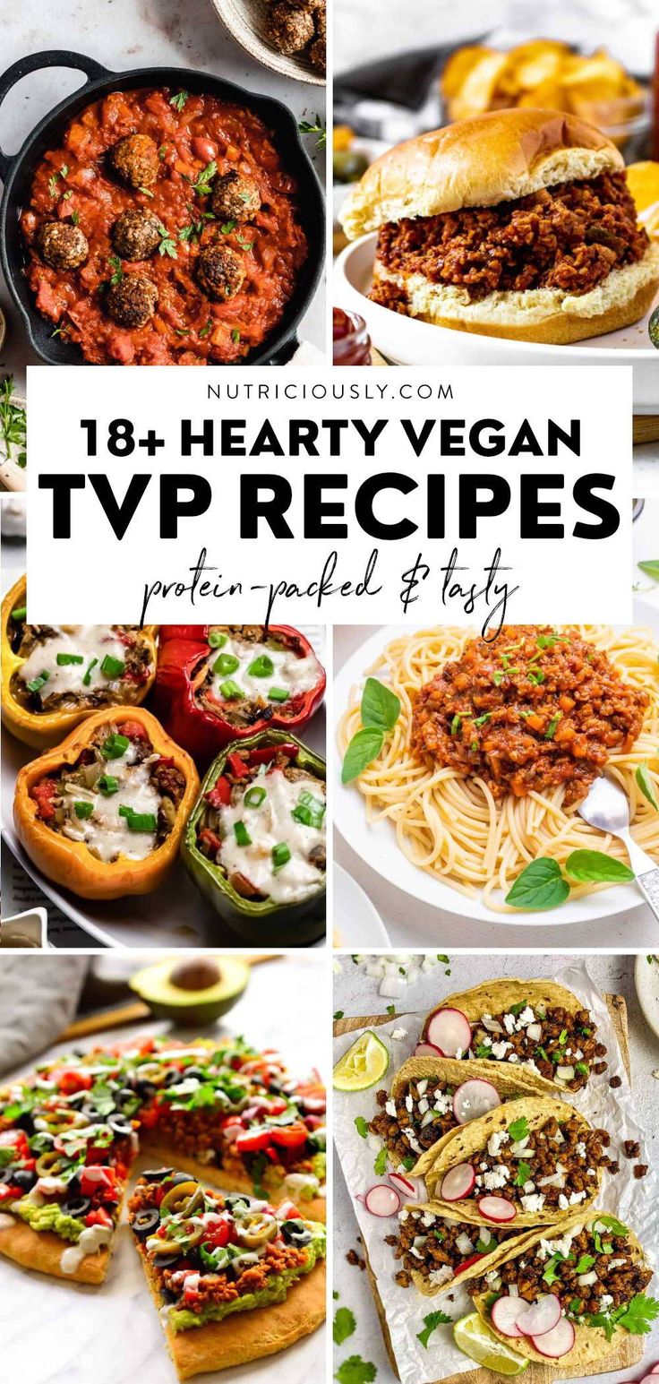 Textured Protein Recipes, Texturized Soy Protein Recipes, Textured Soy Protein, Textured Soy Recipes, Vegan Meat Recipes Plant Based, Textured Soy Protein Recipes, Fake Meat Recipes, Vegan Ground Meat Recipes, Vegan Tvp Recipes