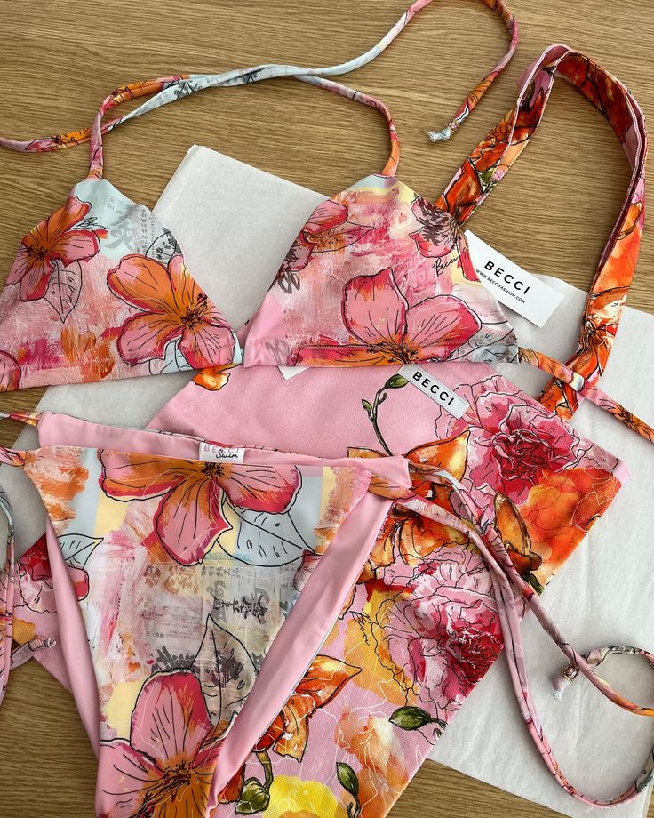 Beach beach, let’s go to the beach! 🏝️ Which bikini are you choosing? 🌸🌴✨ Say hello to our 4 printed bikinis- each print is unique to the brand and have been initially hand painted- then printed onto recycled fabrics! 🎨🐚🌊 Don’t miss our 50% off sale plus enjoy free UK shipping! 🌷 #beccifashion #becciswim #becci #recycledswimwear #recycledfashion #sustainablefashion Go To The Beach, Recycled Fashion, Super Excited, Recycled Fabric, Off Sale, You Choose, Say Hello, Sustainable Fashion, The Beach