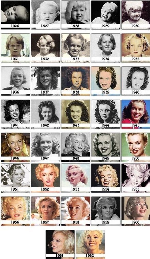 an old photo of marilyn monroe in the 1950's and early 1960s's