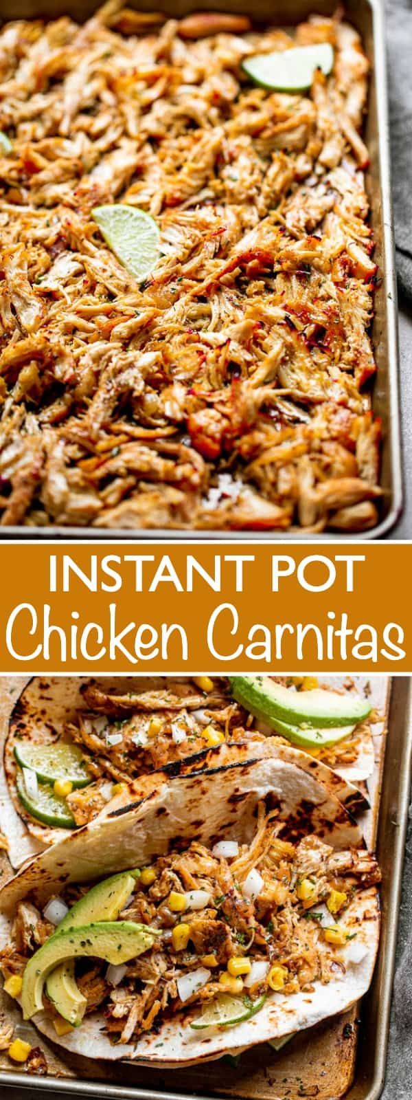 an image of chicken carnitas casserole in a pan