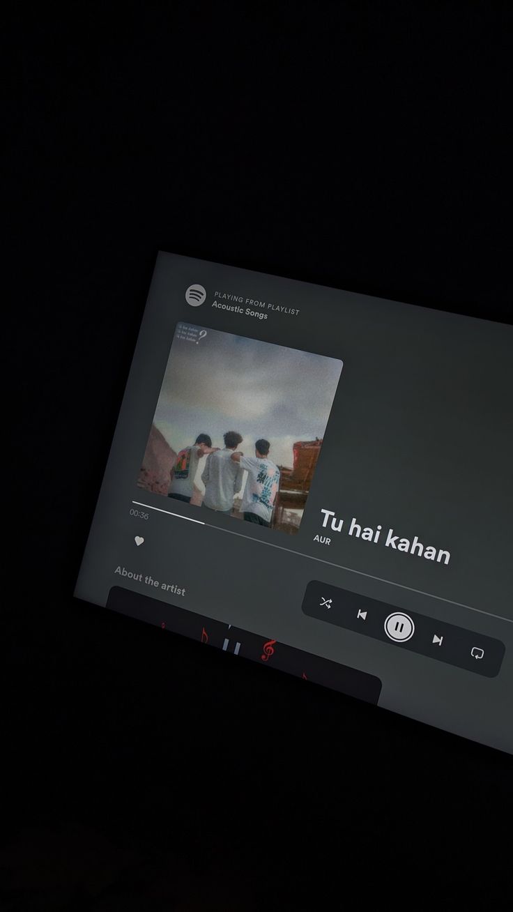 an image of a screen with the words tu hai kahan on it