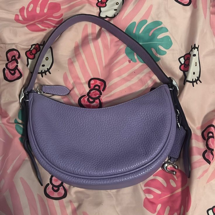 Bought Second Hand But I’m Trying To Declutter Purses Open To Offers! Bags Coach, Coach Bags, Declutter, Color Purple, Shoulder Bags, Second Hand, Bag Lady, Shoulder Bag, Purple