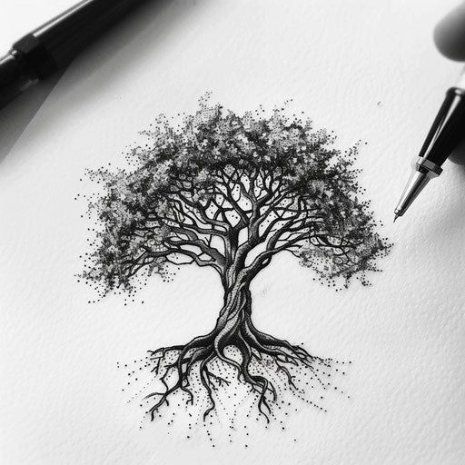 Tree Of Life Tattoo Design Masterpiece Tree And Heart Tattoo, Harry Potter Tree Tattoo, Tree Of Life Tattoo On Thigh, Svg Tree Of Life, Mens Tree Of Life Tattoo, Mesquite Tree Tattoo, Lower Back Tree Tattoo, Christian Tree Of Life Tattoo, Tree With Roots Tattoo Simple