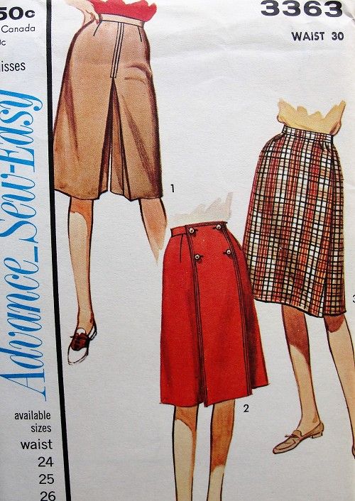 Dramatic Summer, Culottes Skirt, Pants Patterns, 1960 Fashion, Soft Dramatic, Vintage Skirts, Split Skirt, Easy To Sew, 60s Fashion