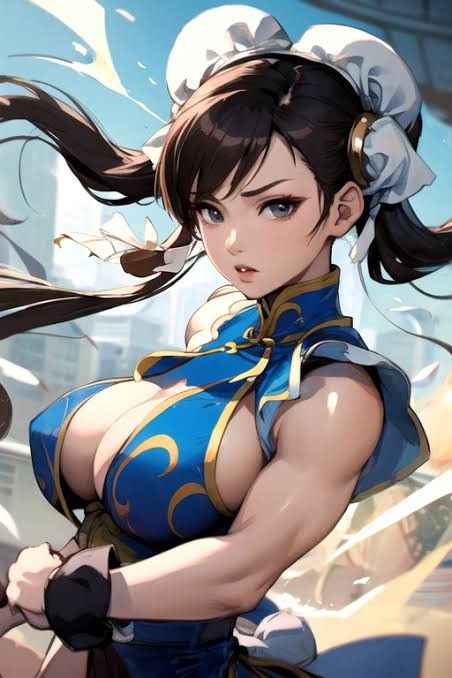 Chun Li Fanart, Street Fighter Girls, Chung Li, Chung Lee, Punk Female Character Design, Anime Quizzes, Shameless Series, Street Fighter 1, Arcade Art