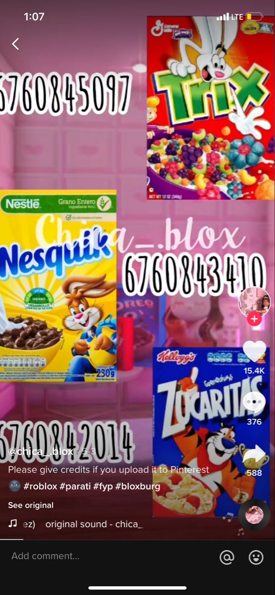 an advertisement for nestle's cereal is shown in this screenshot from ...