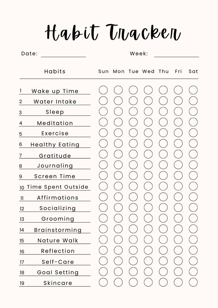 Morning Routine Habit Tracker, Small Habits To Change Your Life, Positive Journal Ideas, Hygiene Tracker, Daily Routine Schedule For Women, Daily Routine Journal, Light Pink Theme, Daily Habits Tracker, Feminine Habits